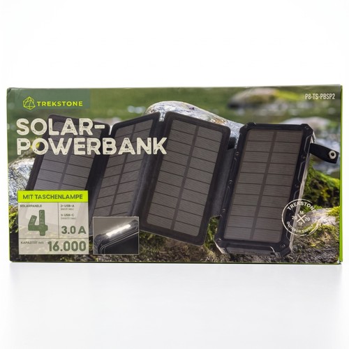 Trekstone solar powerbank - trekstone, solar-powerbank