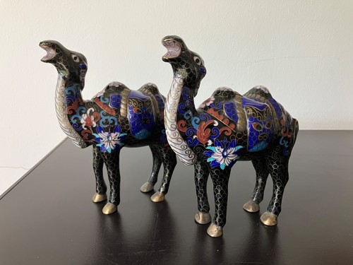 Cloisonne kamele china - cloisonne,