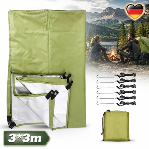 Tarp 3x3m wasserdicht - tarp,