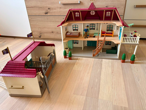 Schleich wohnhaus mit - schleich,