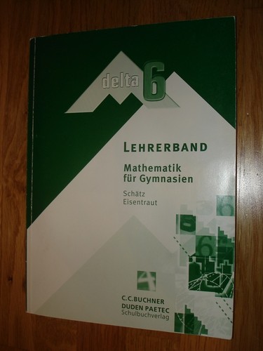 Delta lehrerband mathematik - delta, 6