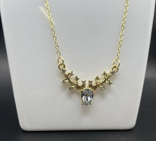Halskette strass steine - strass,