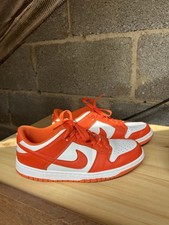 Nike Dunk Low, weiß/orange, Gr. 39