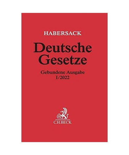 Deutsche gesetze gebundene - gesetze,