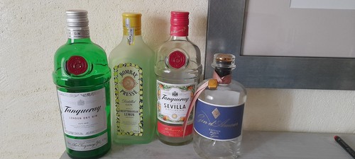Ginflasche leer zum - x,