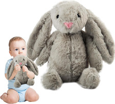 Hase Kuscheltier 28cm  flauschig  Ostern Kaninchen Plüschtier  Kinder Geschenk  