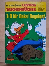 ERSTAUFLAGE Lustige Taschenbücher Nr.21 von 1972 7:0 für Onkel Dagobert - TOP Z1