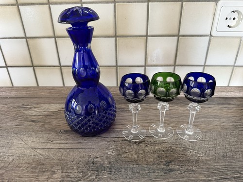 Vintage bleikristall karaffe - bleikristall,