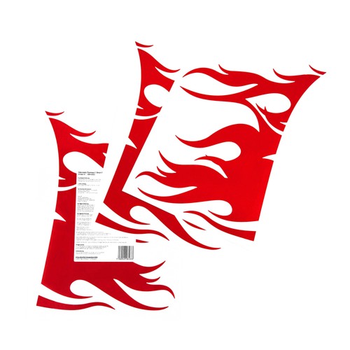 Flammen aufkleber für - aufkleber,
