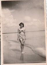 Vintage Foto Schöne Frau im