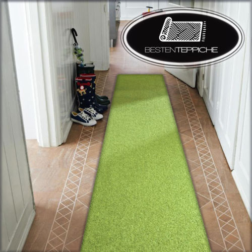 Moderne läufer grün - grün, teppich