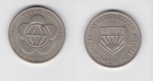 Ddr medaille veb walzwerk - ddr,