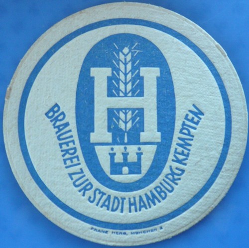 Alter bierdeckel brauerei zur - alter,