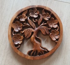 Baum Blume Wanddeko Relief