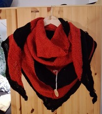 Dreieckstuch, Stola, Schultertuch, gestrickt, Handarbeit, Halstuch