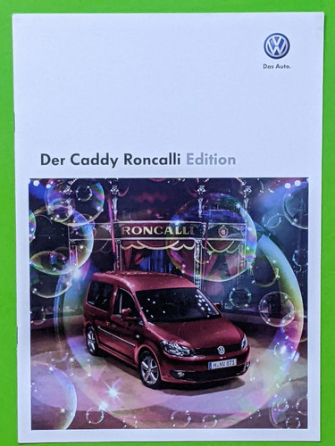 Caddy roncalli sondermodell - vw,