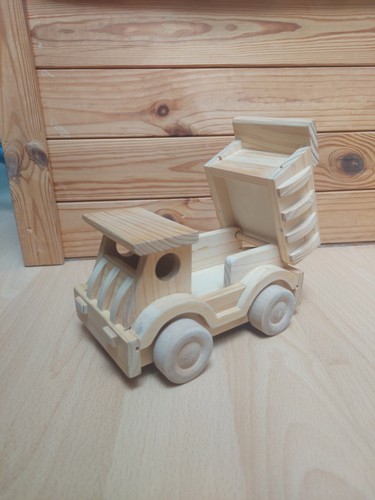 Lkw zweiachser holzspielzeug - zweiachser,,