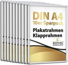 10 Plakatrahmen DIN A4 |