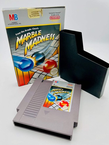 Nes marble madness cib - madness,