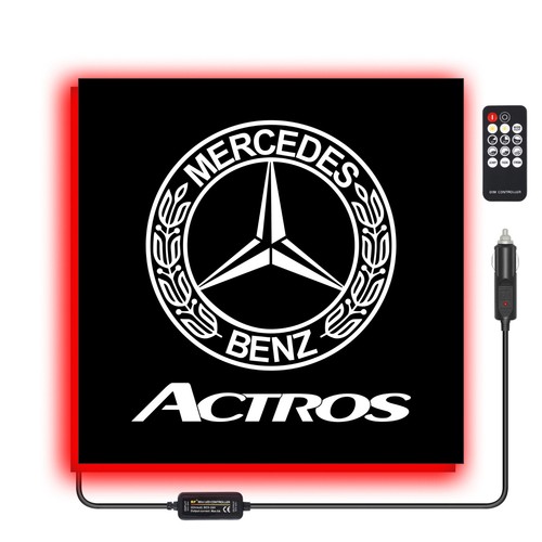 Mercedes lkw shild led - mercedes, a