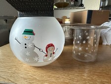 PartyLite Festtagskugel/Schneegestöber 02 