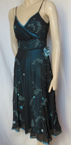 Laura ashley kleid schwarz - 38,