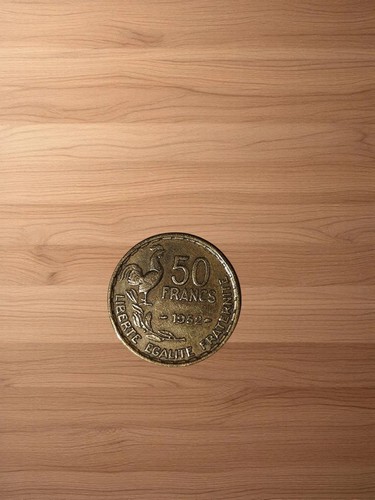 Francs 1952 frankreich - 50,