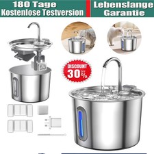 2.2L Katzenbrunnen Edelstahl