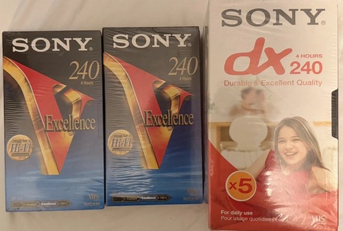 Sony vhs videokassetten - vhs, ovp