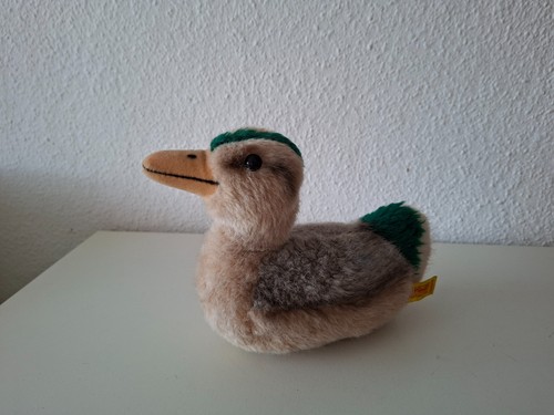 Steiff ente mit fahne - ,
