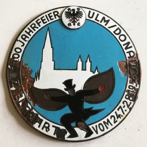 Plakette 1100 jahrfeier ulm - 1100,