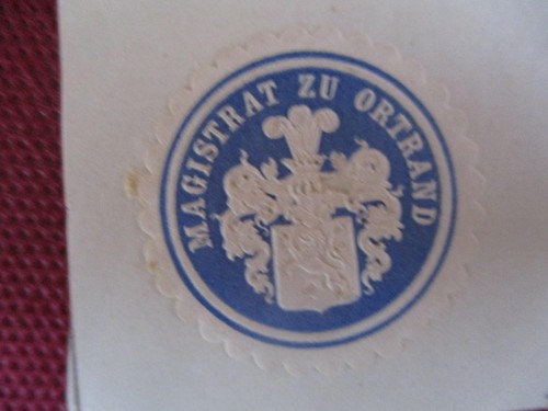 Siegelmarke magistrat - siegelmarke,