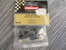 8 Schleifer + 2 Leitkiele 85017 für die Carrera Exclusiv 20362 85102 85103 NEU