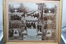 Antikes Wandbild, original Reservistenbild von 1903, Fotocollage