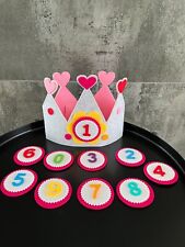 Filz Geburtstagskrone mit