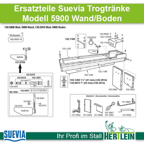 Ersatzteile suevia trogtränke - suevia,