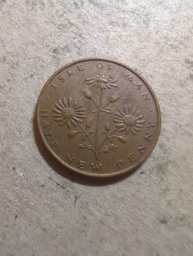 Isle man half penny - isle,