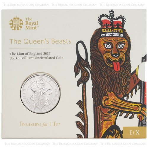 2017 lion england - lion, five