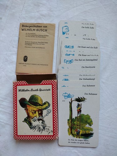 Ddr wilhelm busch quartett - wilhelm,