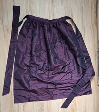 Hammerschmid Dirndlschürze lang ungetragen, Länge 87,4 cm, Farbe Bordeaux glänze