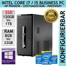 HP Prodesk 490 G2 PC Intel Core i3 i5 i7 4th Gen 1 TB SSD 8 16 32 GB Win 10 Pro