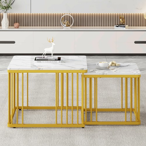 Couchtisch sofatisch 2er set - 2er,