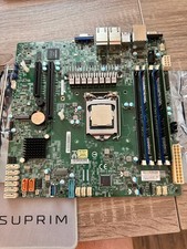 Supermicro X11SCH-LN4F Mainboard, 32 GB ECC RAM, Intel Xeon E-2124G