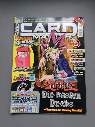 Yugioh zeitschrift magazin - yugioh,