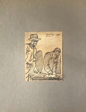 Georg Schott *1906 Portrait Herren am Schreibtisch Unterlagen Vertrag Skizze