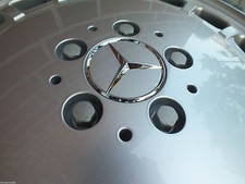 Mercedes Radzierdeckel Raddeckel SILBER Deckel W201 W124 190 190D 190E Felge NEU