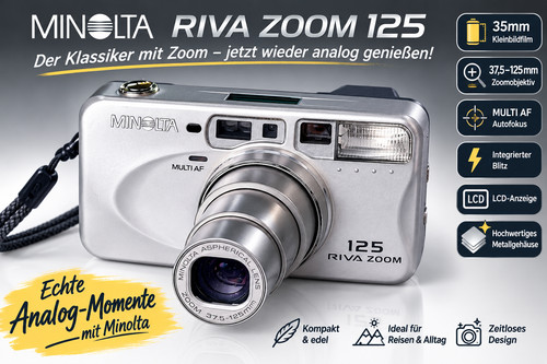Minolta riva zoom - zoom, 125