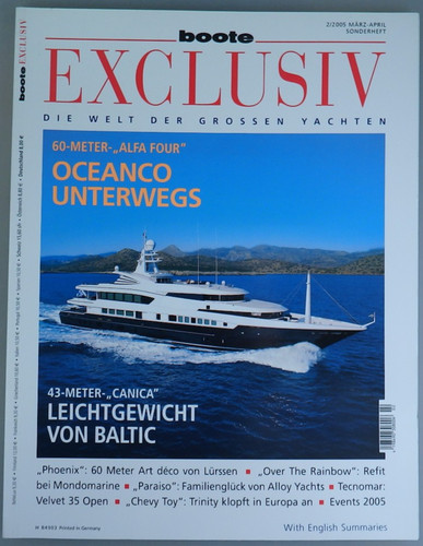 Zeitschrift boote exclusiv - "boote,