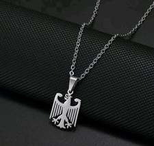 Unisex halskette edelstahl mit - edelstahl,