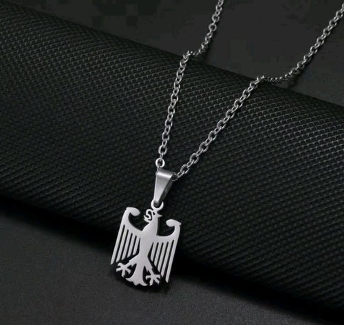 Unisex halskette edelstahl mit - edelstahl,